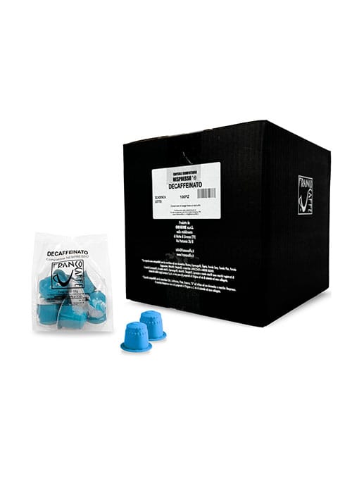 Foto 100 pezzi capsule compatibili Nespresso Decaffeinato